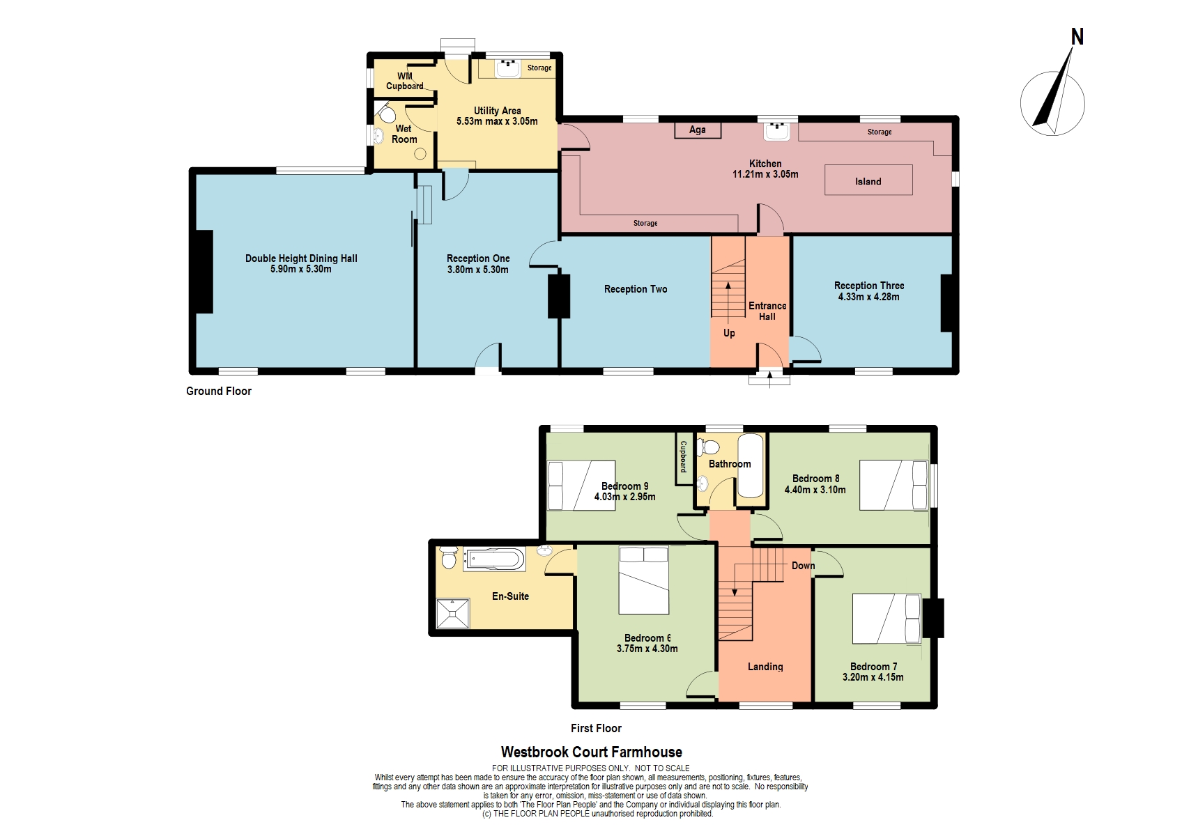 Floorplan of main farmhouse